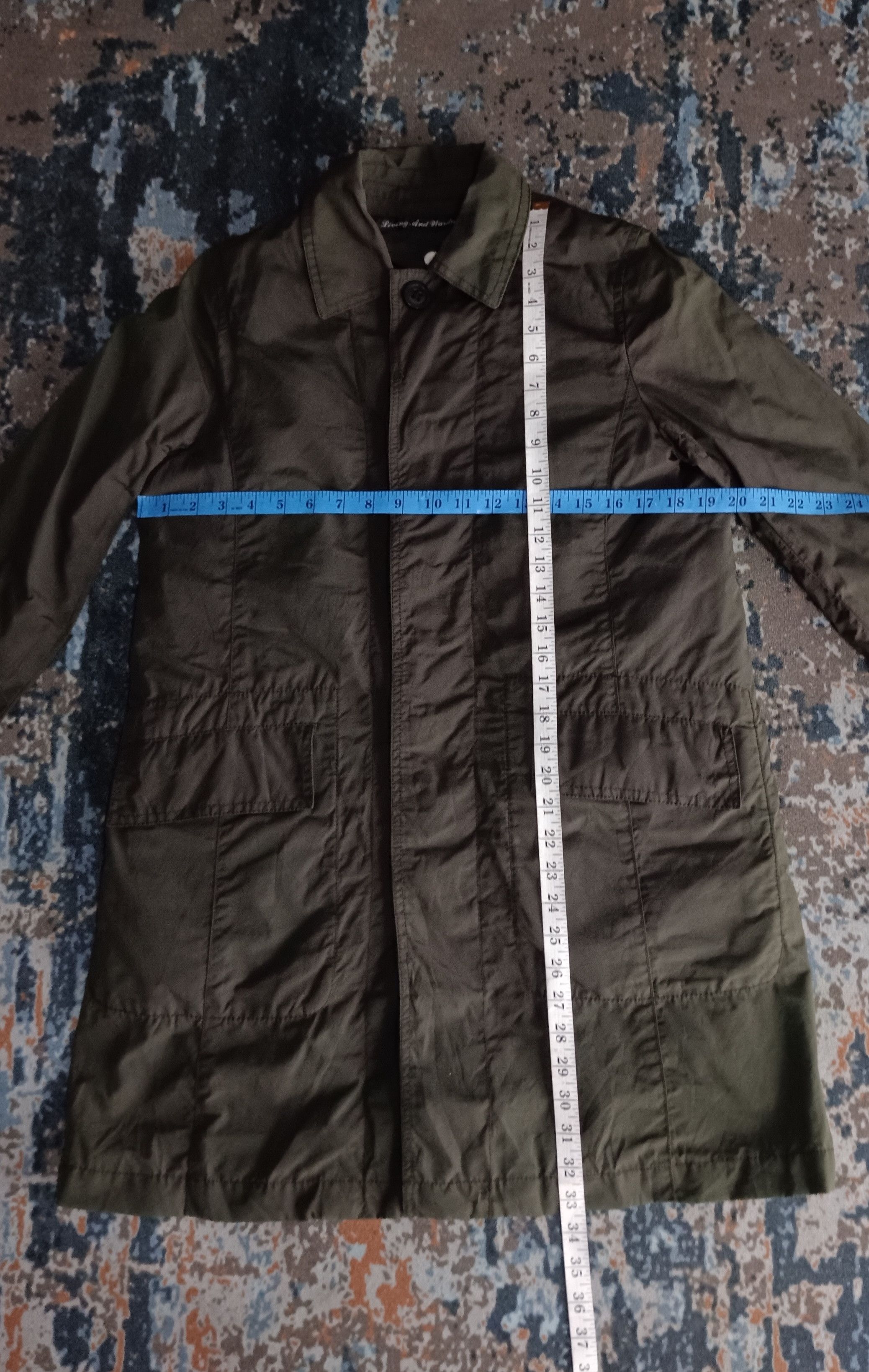 WARDROBE.NYC Living and Wardrobe Trench Coat Nylon Men Jacket Size US M / EU 48-50 / 2 - 14 Thumbnail