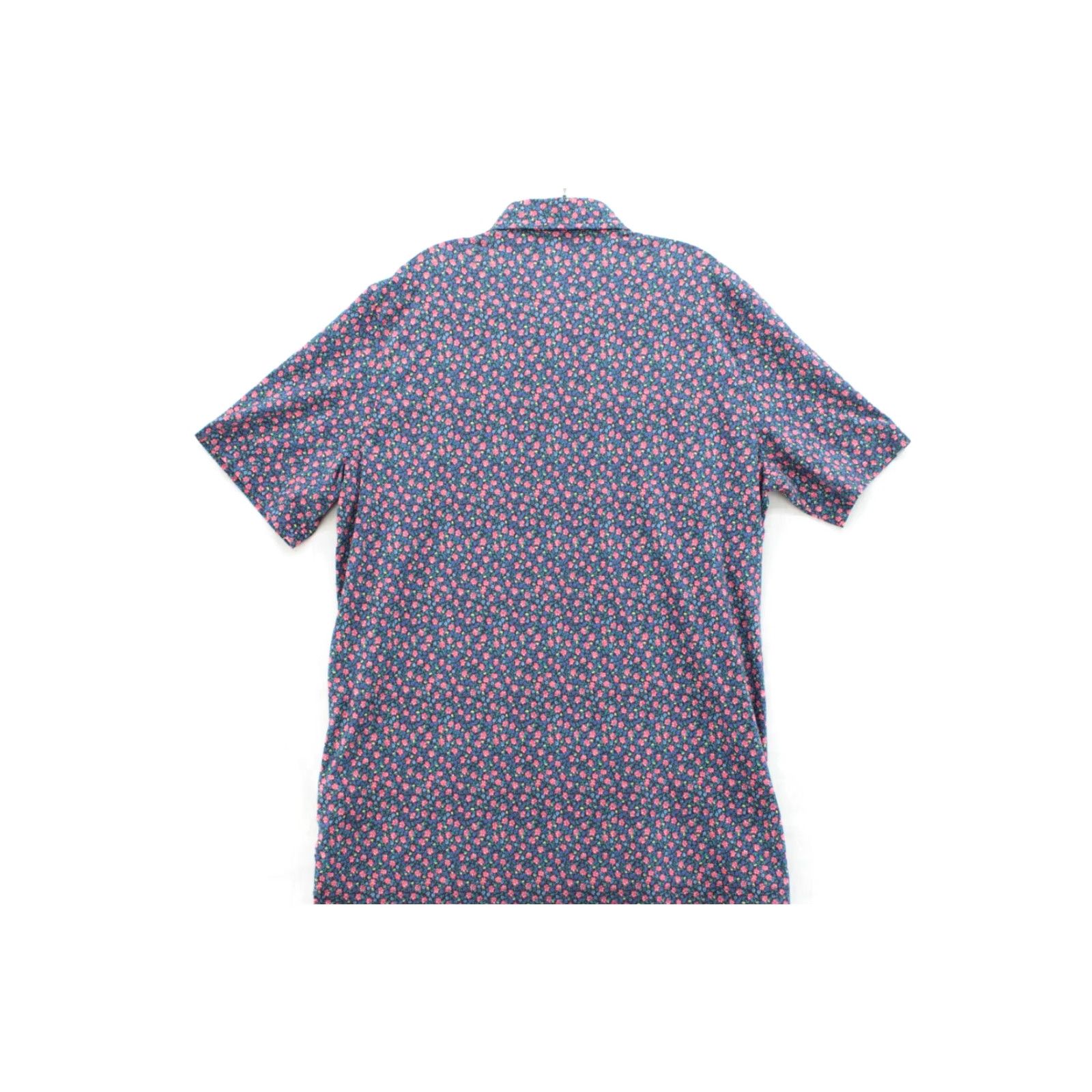 Polo Ralph Lauren VINTAGE Polo Ralph Lauren Polo Shirt Mens XL Blue Floral Hawaiian Preppy Vacation calico Size US XL / EU 56 / 4 - 4 Thumbnail