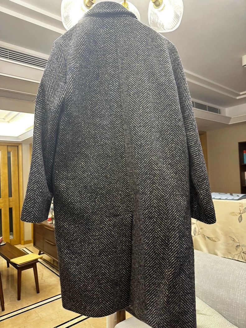Max Mara Max Mara Classic herringbone midi coat Size M / US 6-8 / IT 42-44 - 4 Thumbnail