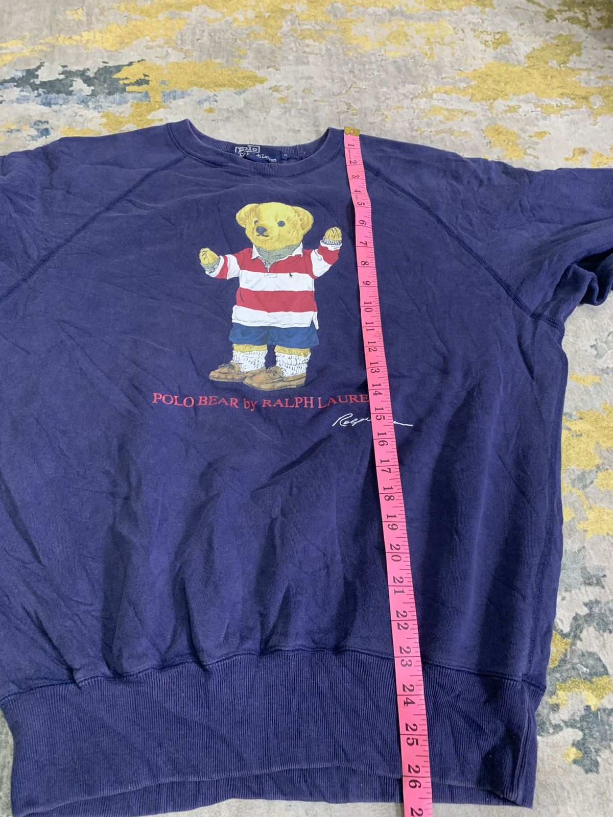 Vintage Vintage 1990 Polo Bear By Ralph Lauren pull Over Sweatshirt Size US M / EU 48-50 / 2 - 9 Thumbnail
