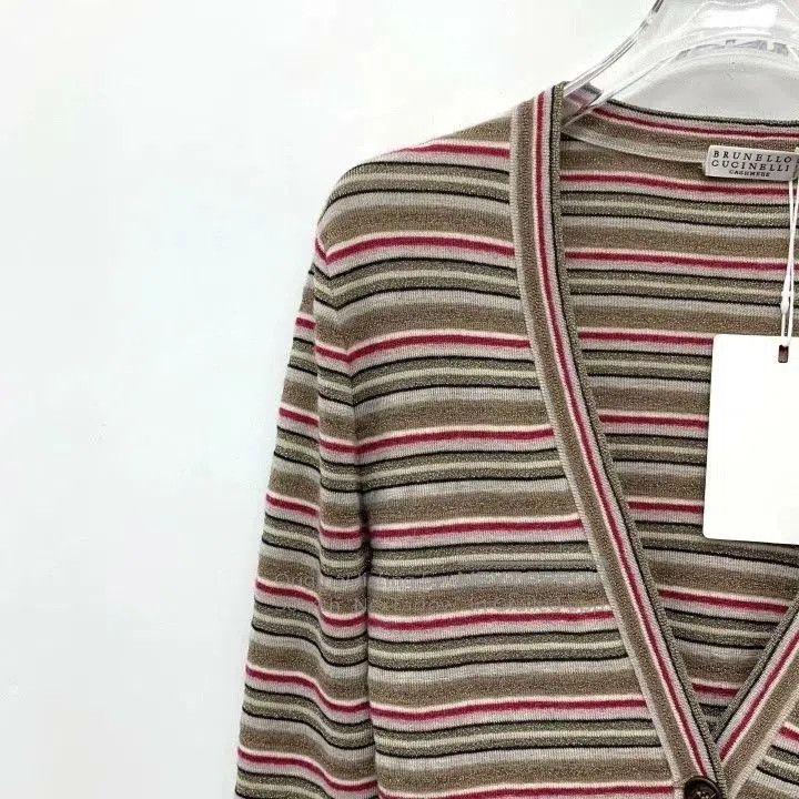 Brunello Cucinelli Brunello Cucinelli Striped Wool V. Size US L / EU 52-54 / 3 - 3 Thumbnail