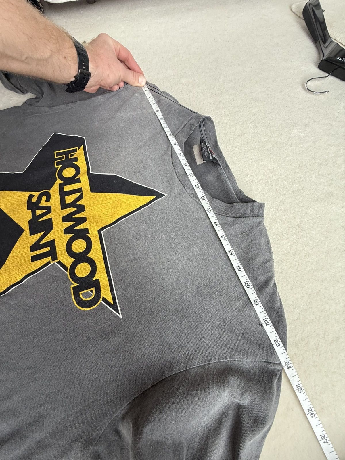 Saint Michael Saint Mxxxxxx Michael Hollywood Saint sleeve t shirt XL logo Size US XL / EU 56 / 4 - 6 Thumbnail