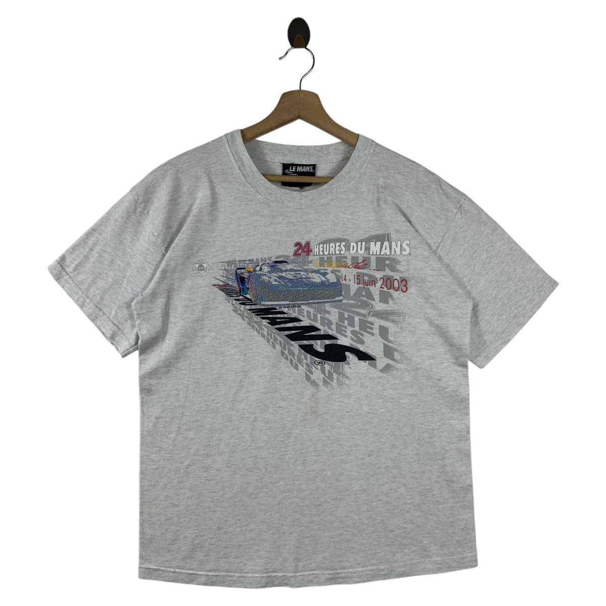 Japanese Brand Vintage 90s LE MANS racing tee Size US M / EU 48-50 / 2 - 1 Thumbnail