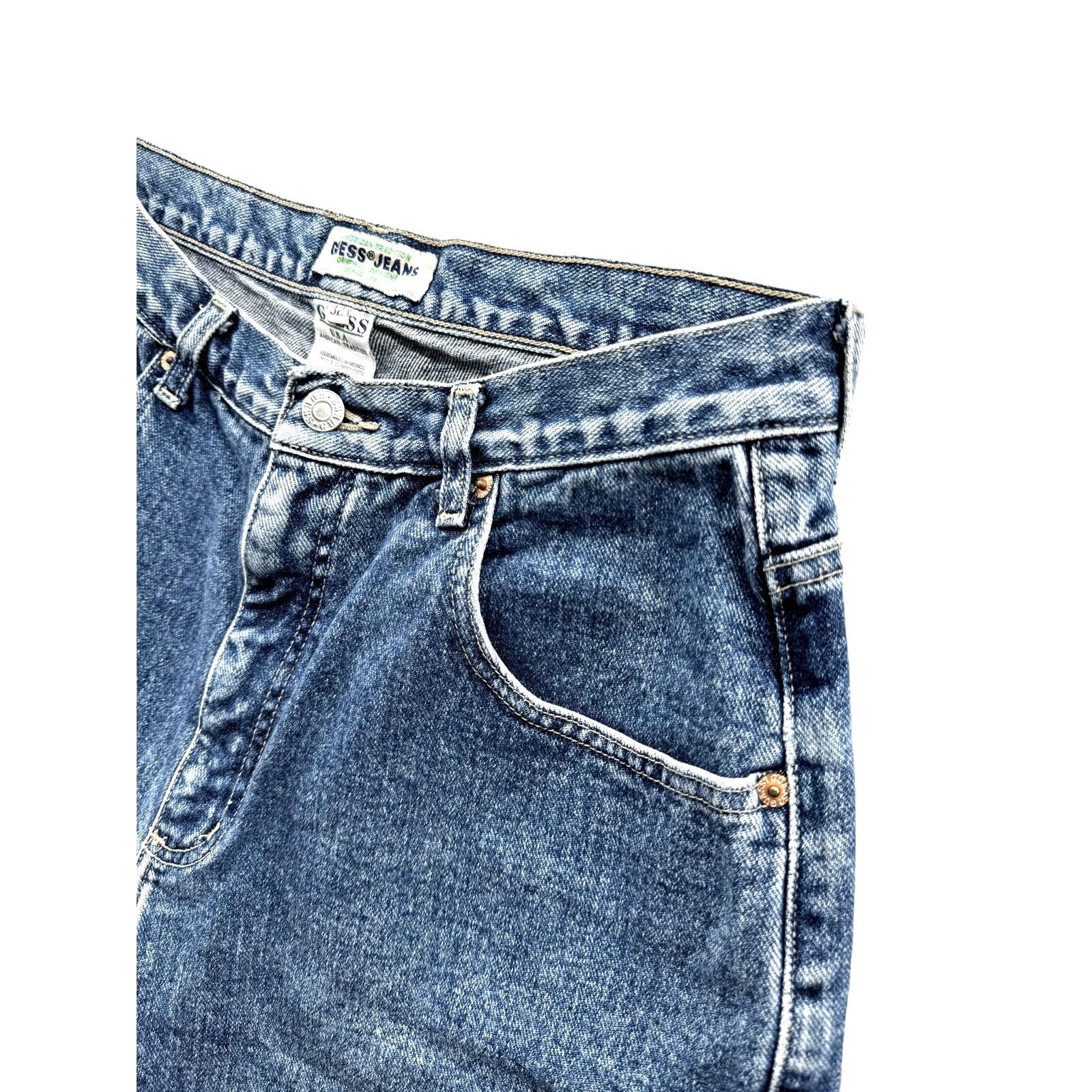 Guess × Vintage Vintage 1990's Guess Jeans Relaxed Denim Shorts Size US 32 / EU 48 - 4 Thumbnail