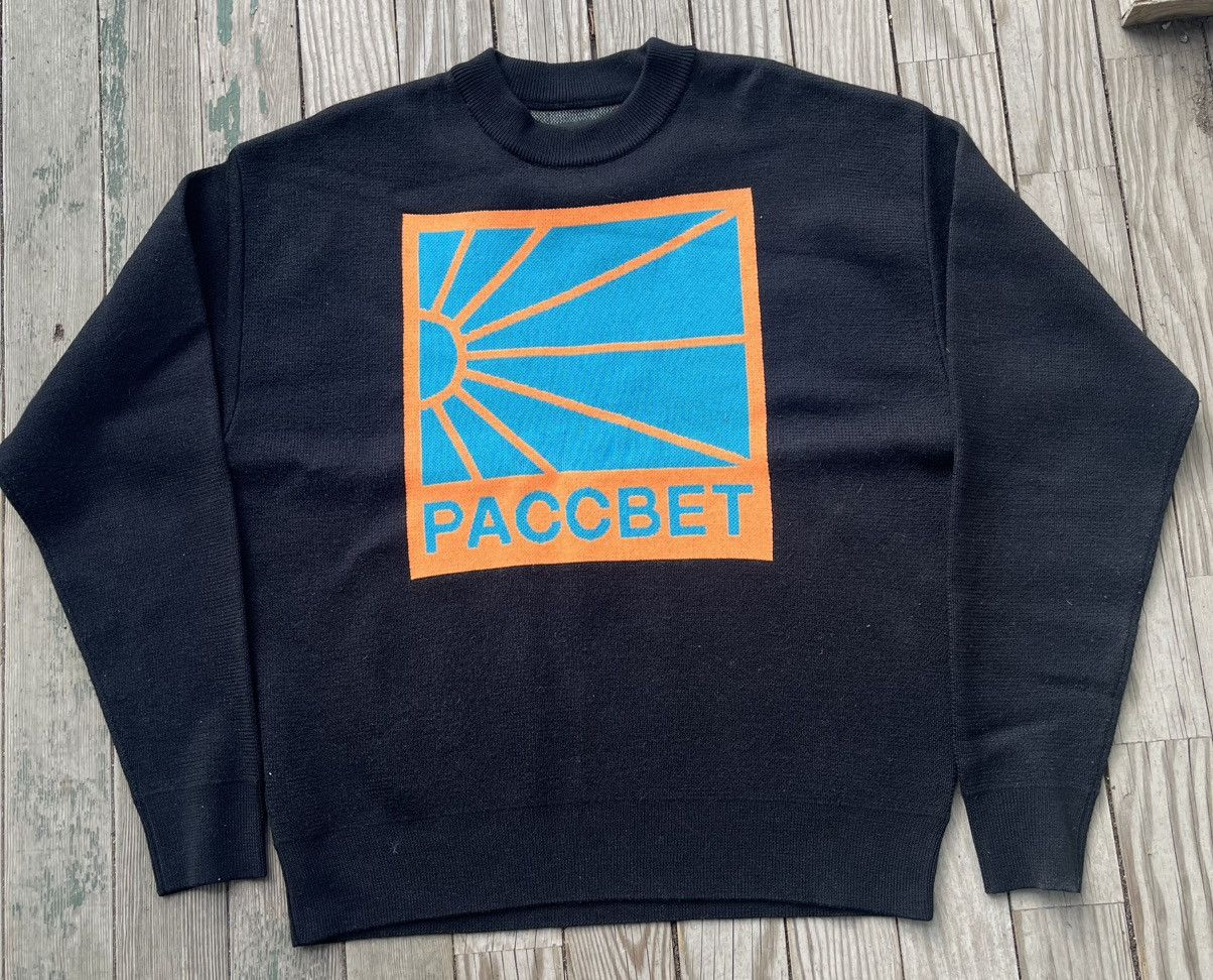 Gosha Rubchinskiy × PACCBET Paccbet sunrise logo sweater Size US S / EU 44-46 / 1 - 1 Thumbnail