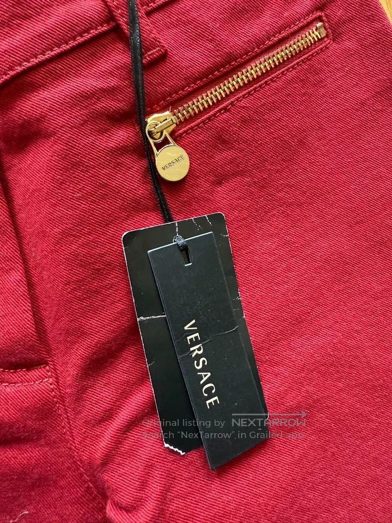 Versace Versace Red jeans Size US 30 / EU 46 - 2 Thumbnail