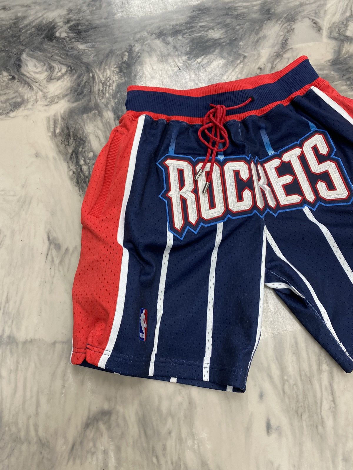 Just Don Just Don Houston rockets shorts navy red small authentic Size US 30 / EU 46 - 2 Thumbnail