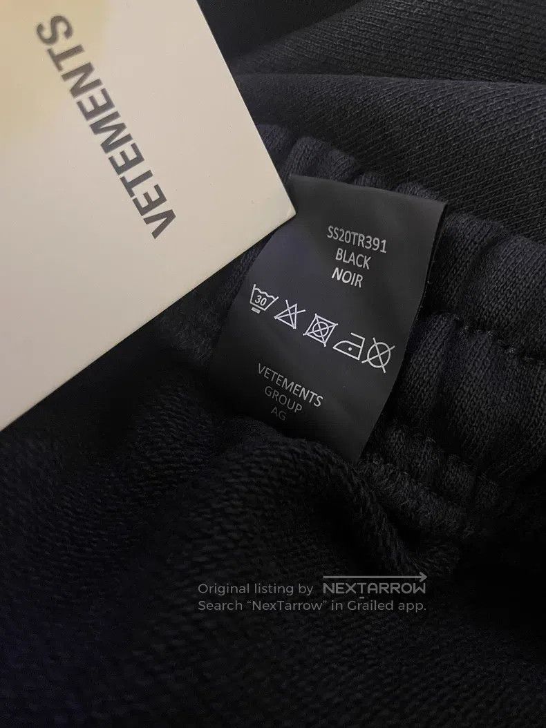 Other Vetements size XS Cotton Fleece Sweatpants with Drawstring Size US 27 - 7 Thumbnail