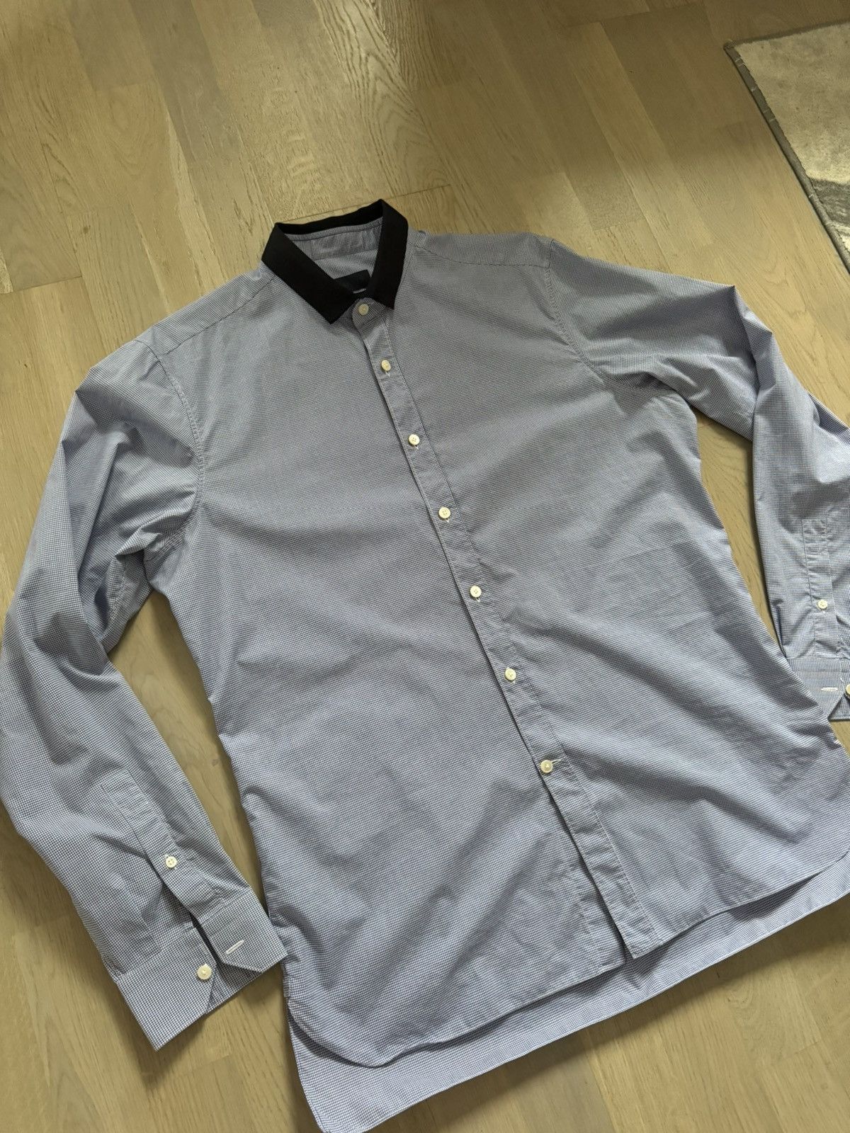 Lanvin LANVIN men shirt SEE REAL TAPE MEASUREMENTS IN PHOTOS Size US L / EU 52-54 / 3 - 2 Thumbnail