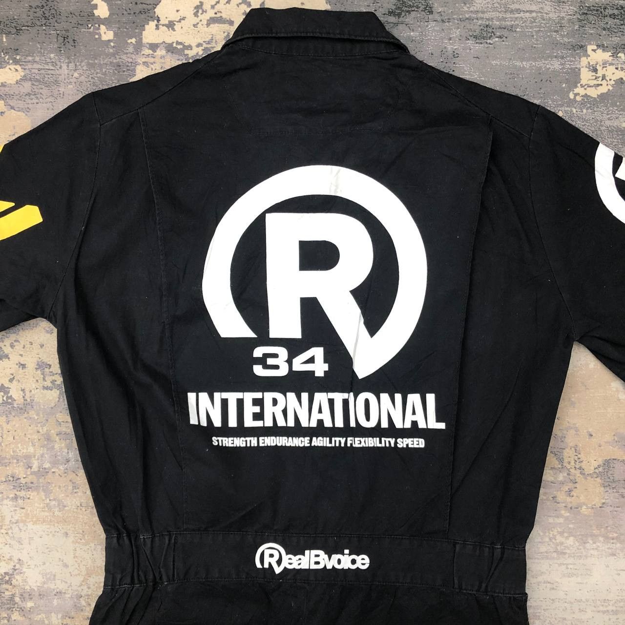 Japanese Brand P675 REALBVOICE X WATER WARRIOR PAINTED COVERALLS Size US S / EU 44-46 / 1 - 5 Thumbnail
