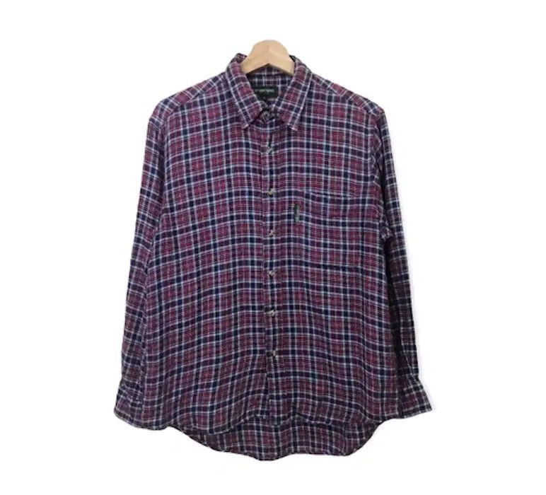 image of Ivy Brothers Club Flannel Shirts Button Up, Men's (Size Small)