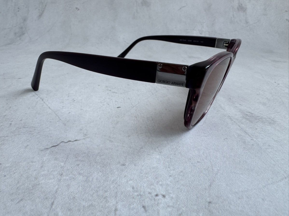 Giorgio Armani Giorgio Armani Glasses Purple Frame Brown Lens Vintage Size ONE SIZE - 5 Thumbnail