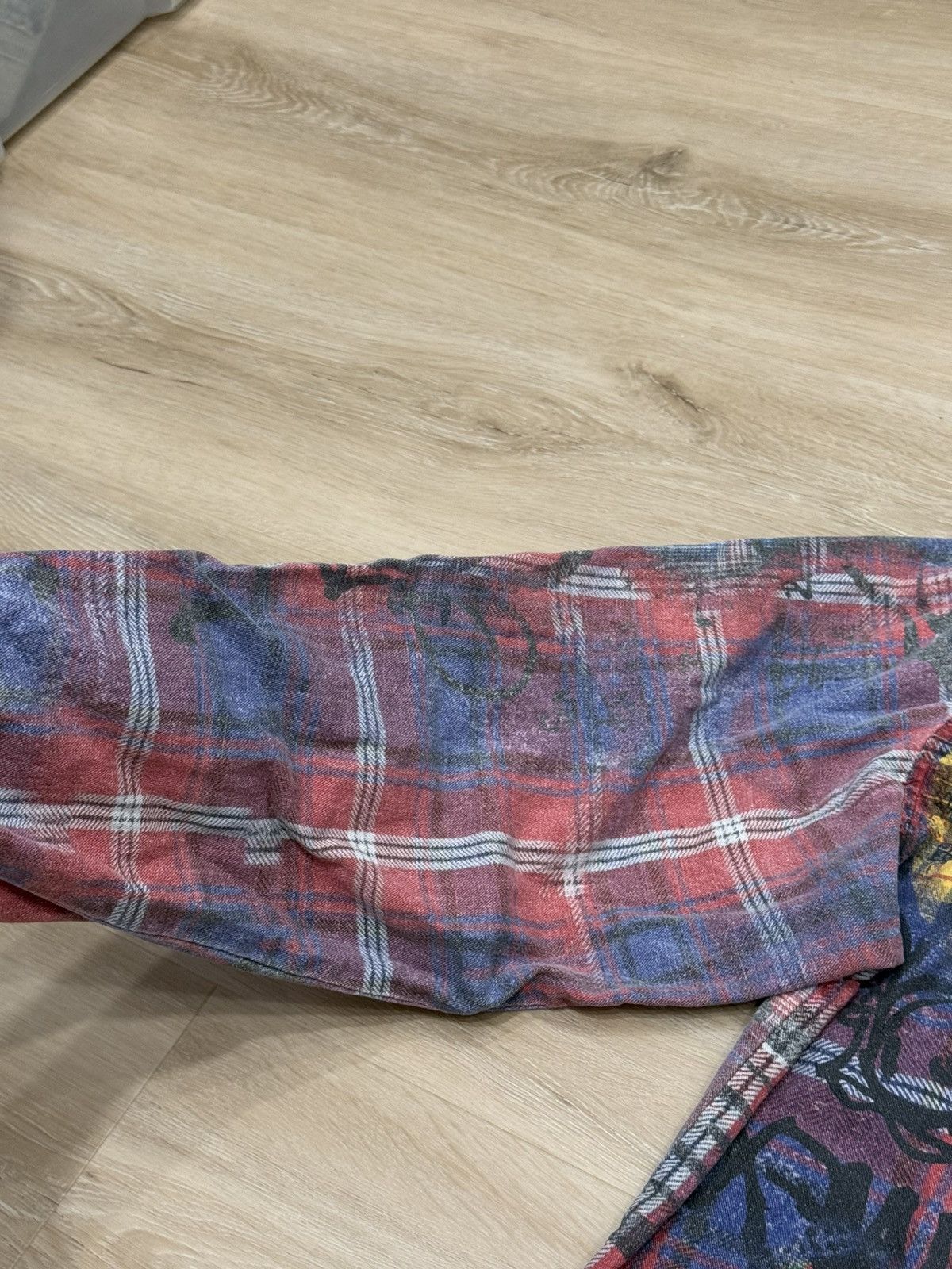 Vale Vale Graffiti Flannel Shirt Size US XL / EU 56 / 4 - 4 Thumbnail