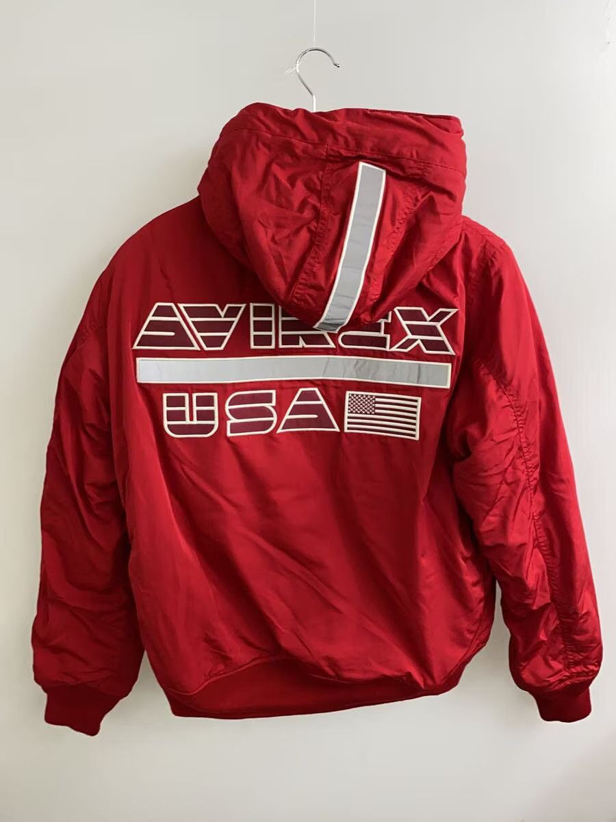 Avirex Avirex Ma-1 Polyester Flight Jacket Red Size US M / EU 48-50 / 2 - 2 Thumbnail
