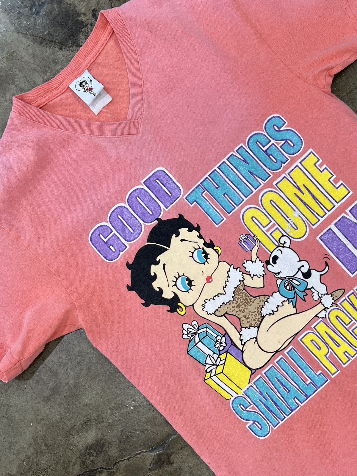 Vintage Vintage Betty Boop Good Things Come in Small Packages Medium Size M / US 6-8 / IT 42-44 - 1 Thumbnail