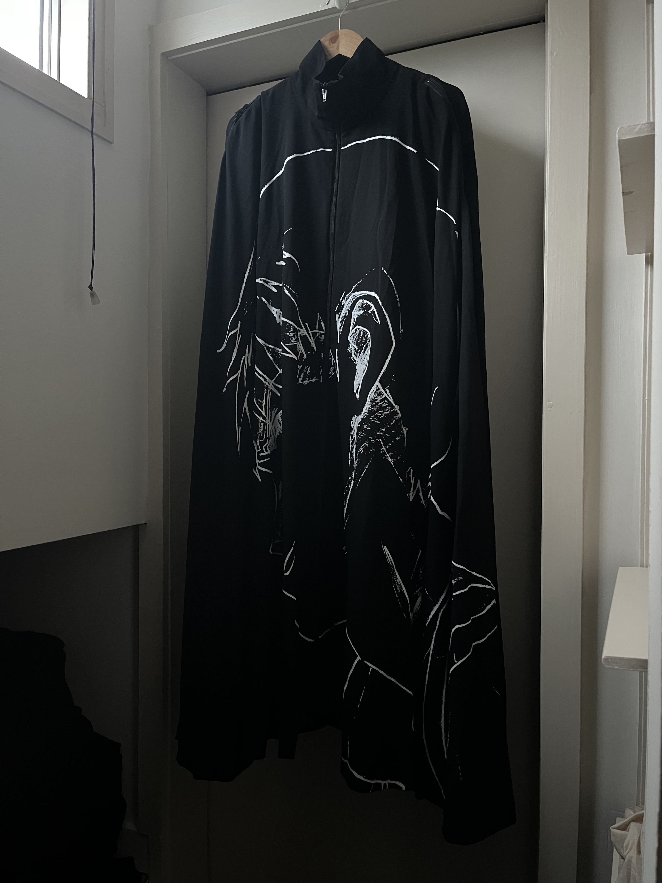 Jun Takahashi × Undercover Undercover 21AW "Evangelion" Collaboration Wool Cape Coat Size US XL / EU 56 / 4 - 2 Thumbnail