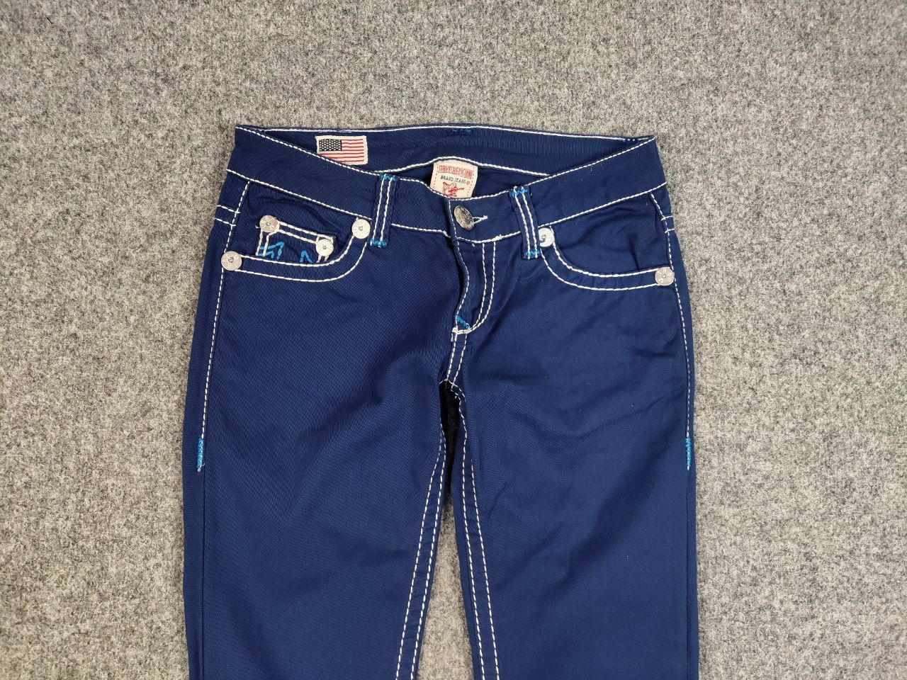 True Religion True Religion Geno Denim Slim Jeans Made in USA Y2K Style Size 28" / US 6 / IT 42 - 5 Thumbnail