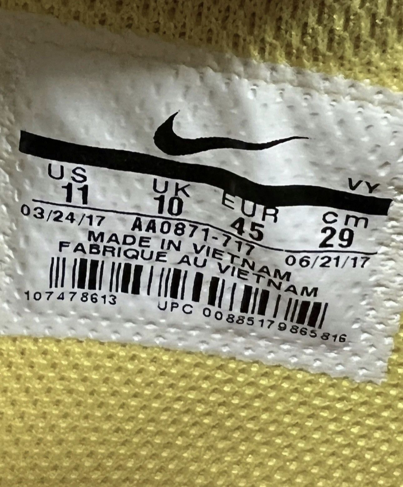 Nike × Supreme Supreme Air Force 2 Low Size US 11 / EU 44 - 11 Thumbnail