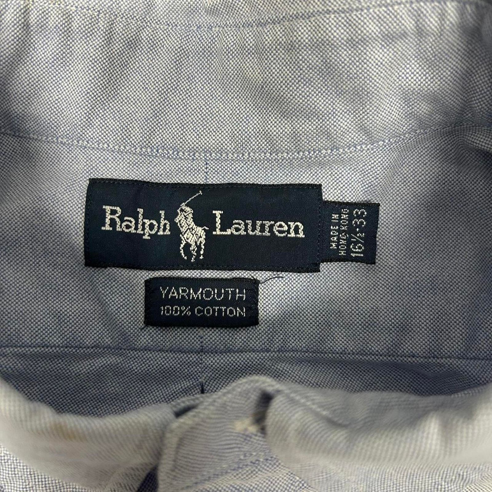Ralph Lauren VTG Ralph Lauren light blue button up shirt Size US XL / EU 56 / 4 - 3 Thumbnail