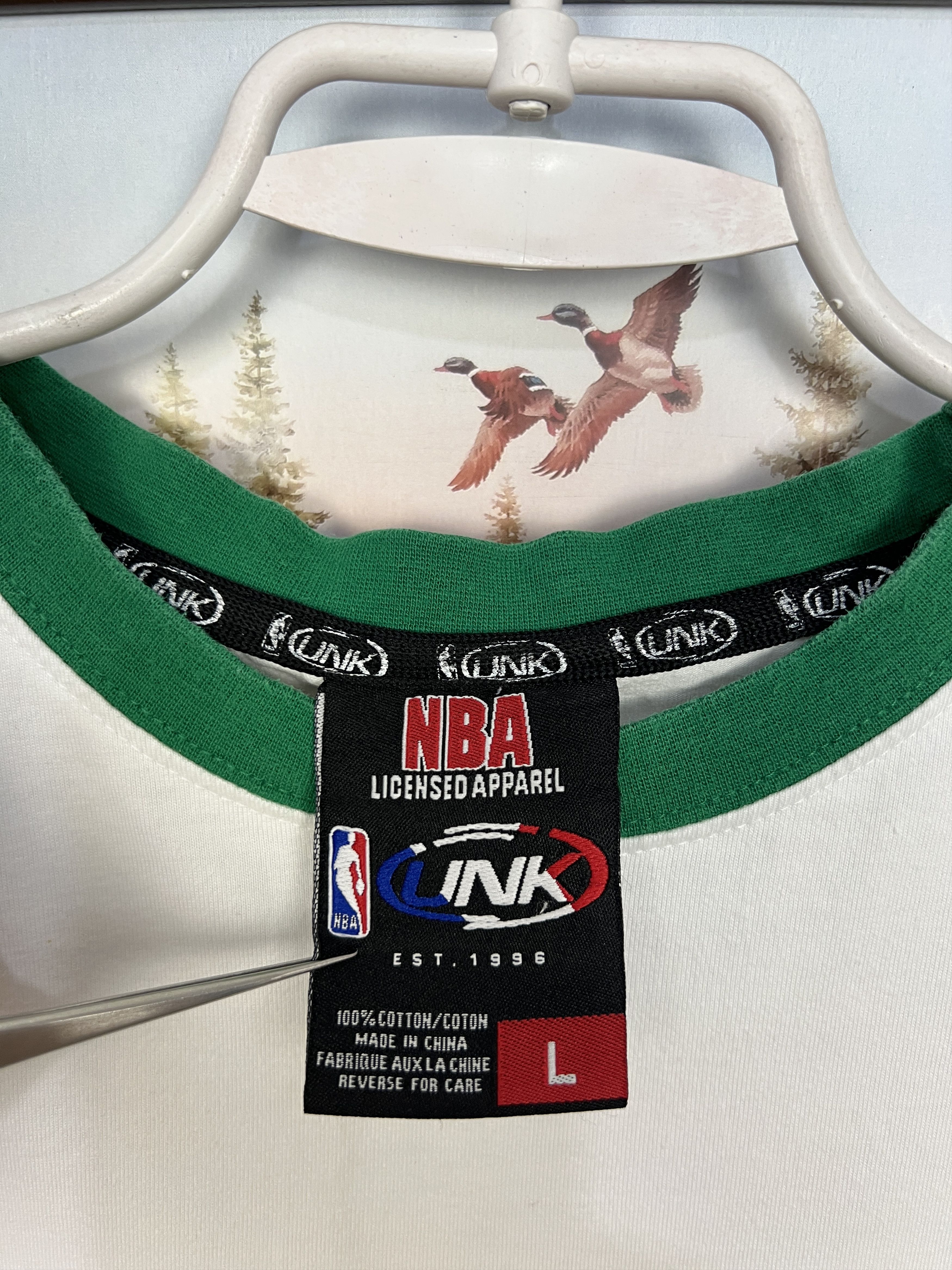 Vintage Vintage UNK Boston Celtics NBA #34 Pierce White Shirt Mens Size US L / EU 52-54 / 3 - 8 Thumbnail