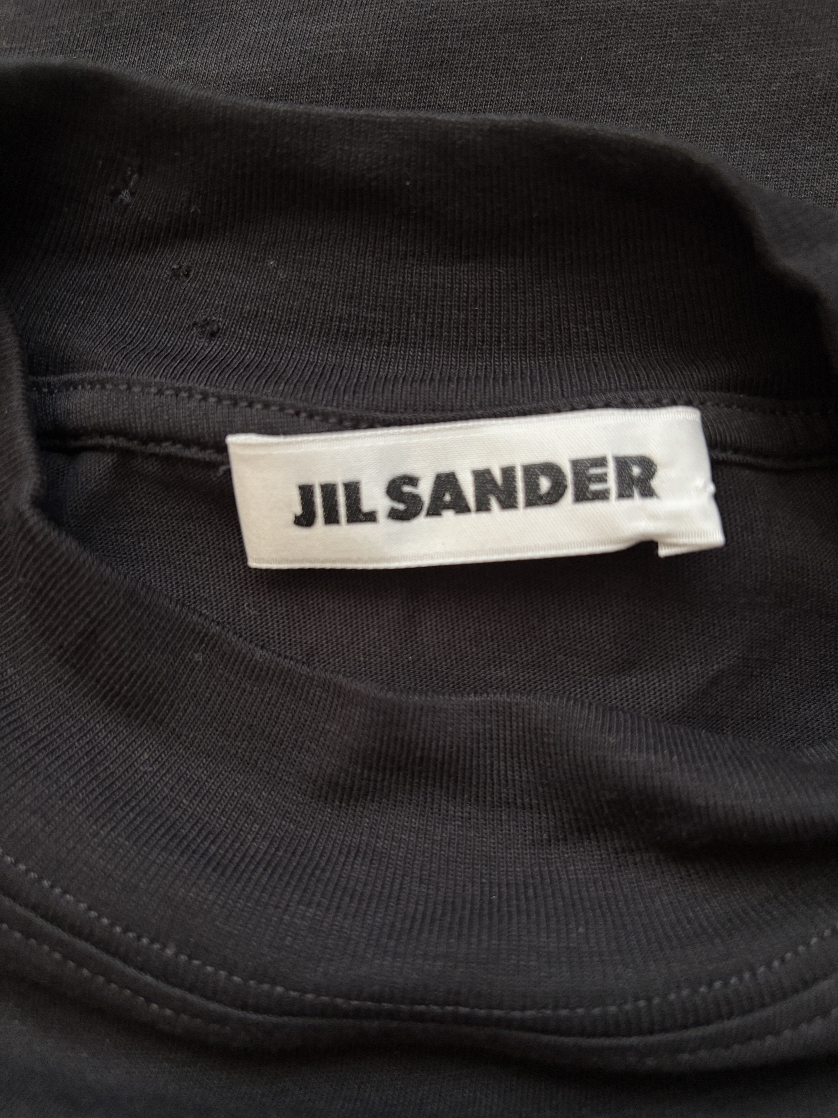 Jil Sander ⚡️QUICK SALE⚡️Jil Sander Black Short Sleeve T-Shirt Size US S / EU 44-46 / 1 - 3 Thumbnail