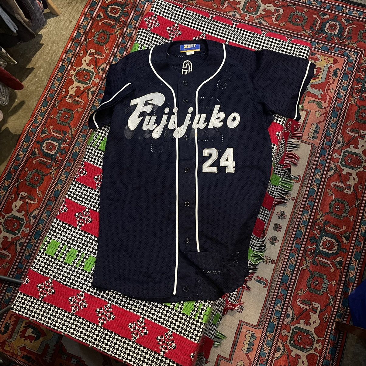 Mizuno Baseball Jersey Size US XL / EU 56 / 4 - 1 Thumbnail