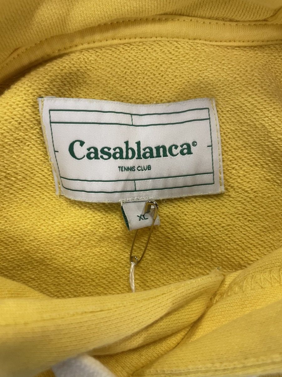 Casablanca Casablanca Racing Icon Yellow Hoodie - Size XL Size US XL / EU 56 / 4 - 7 Thumbnail