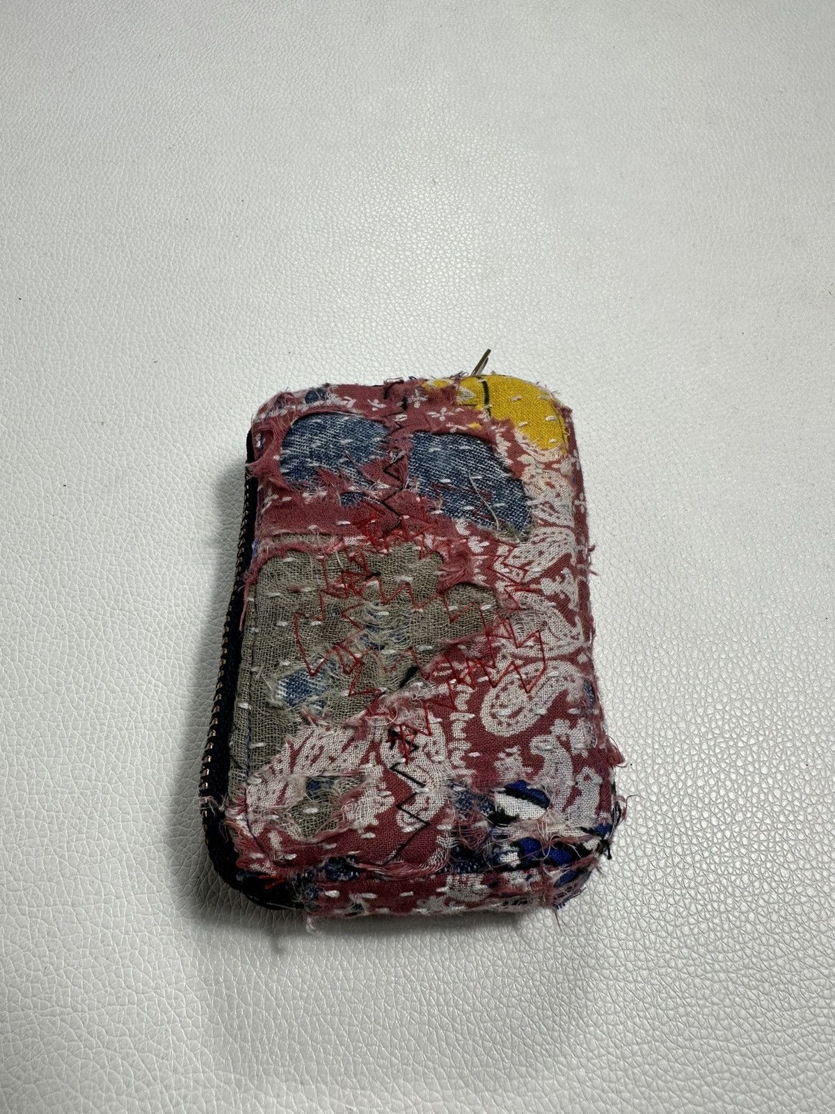 Other Custom Made Distressed Paisley Boro Patchwork Wallet Size ONE SIZE - 1 Thumbnail