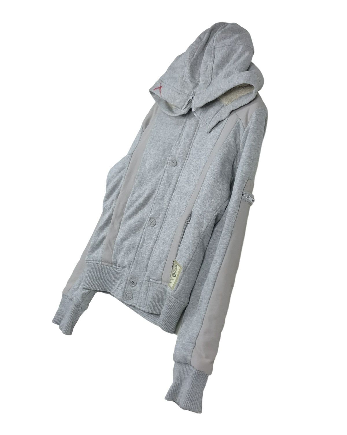 Diesel 🔥VINTAGE BIKER HOODIE JACKET DIESEL BONDAGE DESIGN Size US L / EU 52-54 / 3 - 2 Thumbnail