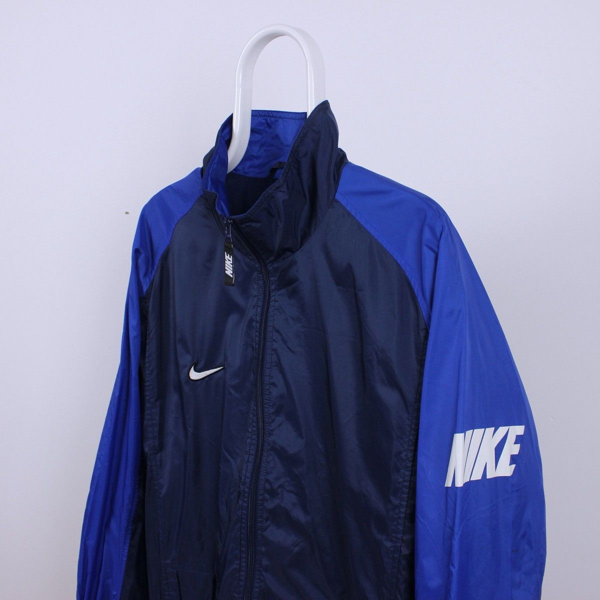 Nike Vintage Nike Big Logo Jacket Size US XL / EU 56 / 4 - 1 Thumbnail