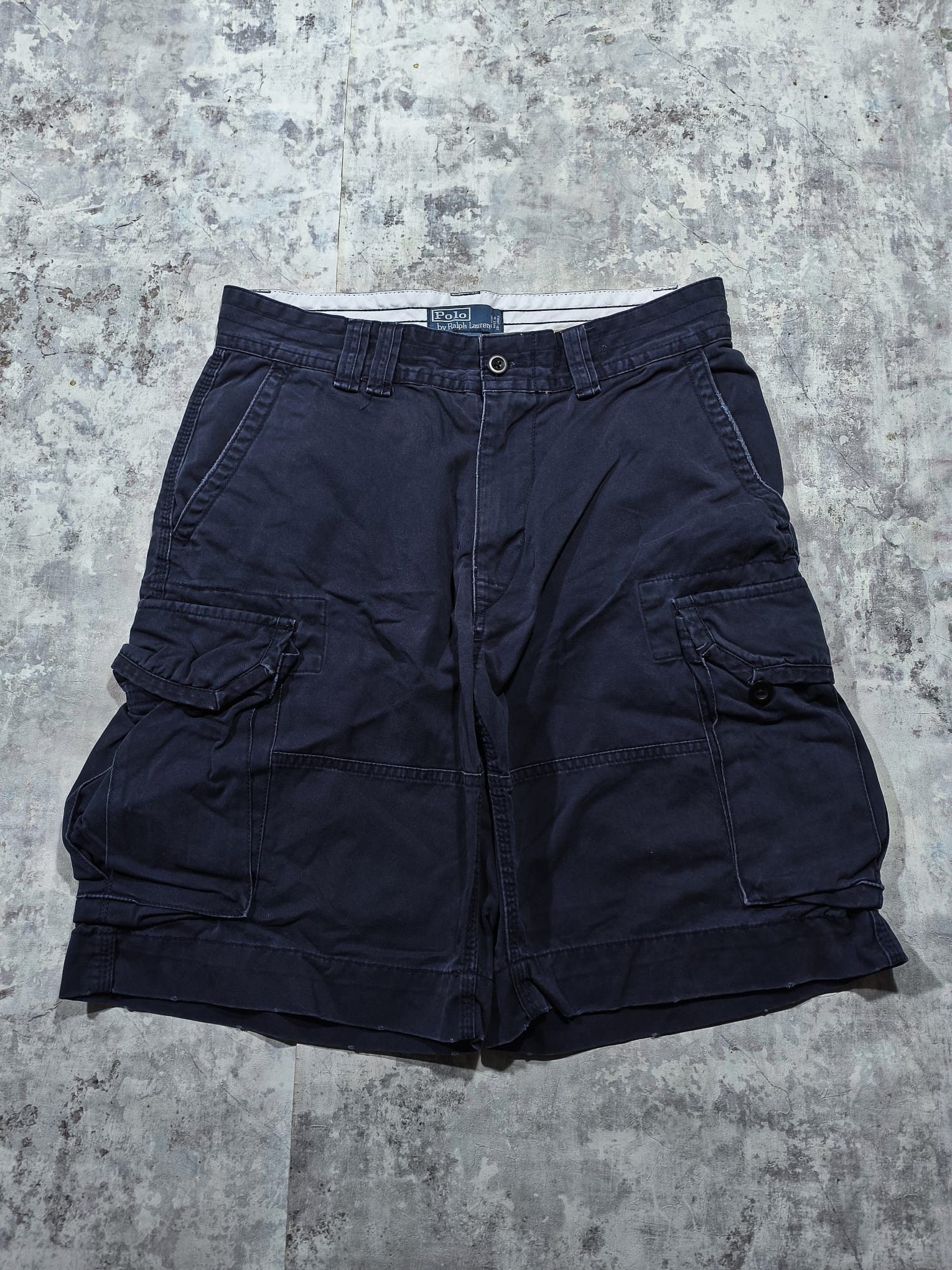 Polo Ralph Lauren Vintage Polo Ralph Lauren Y2K Military Style Cargo Shorts Size US 33 - 3 Thumbnail