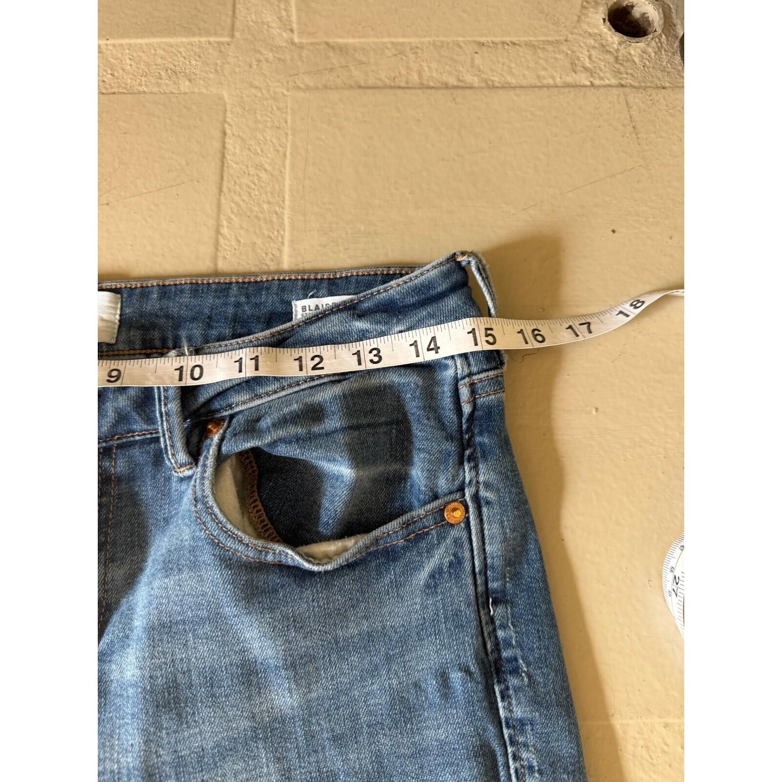Other Dear John Blaire Straight Mid Rise Jeans Medium Wash Size 28 Size 28" / US 6 / IT 42 - 8 Thumbnail