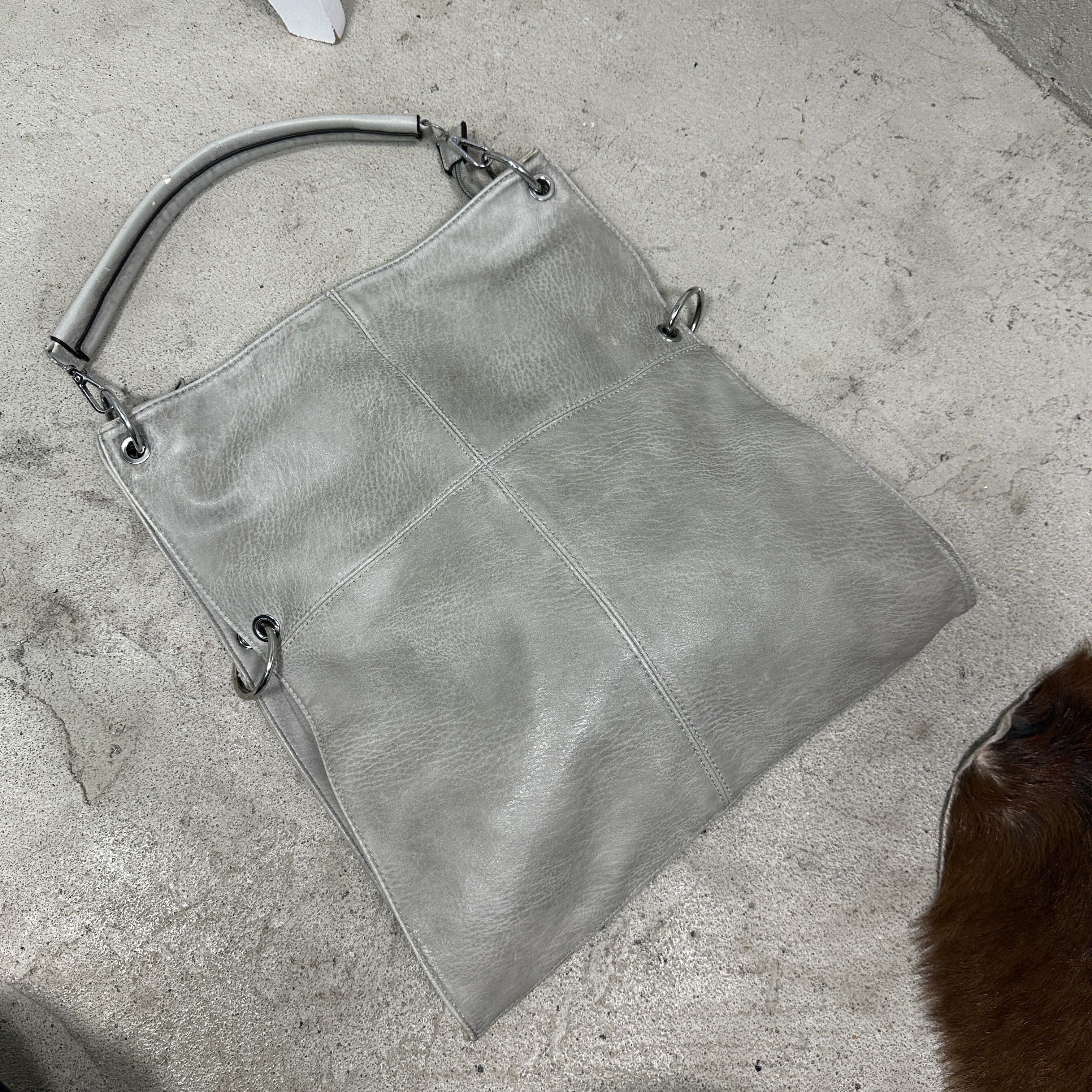 Vintage Vintage Avant Garde Opium Faux Leather Hobo Bag Y2K Size ONE SIZE - 8 Thumbnail