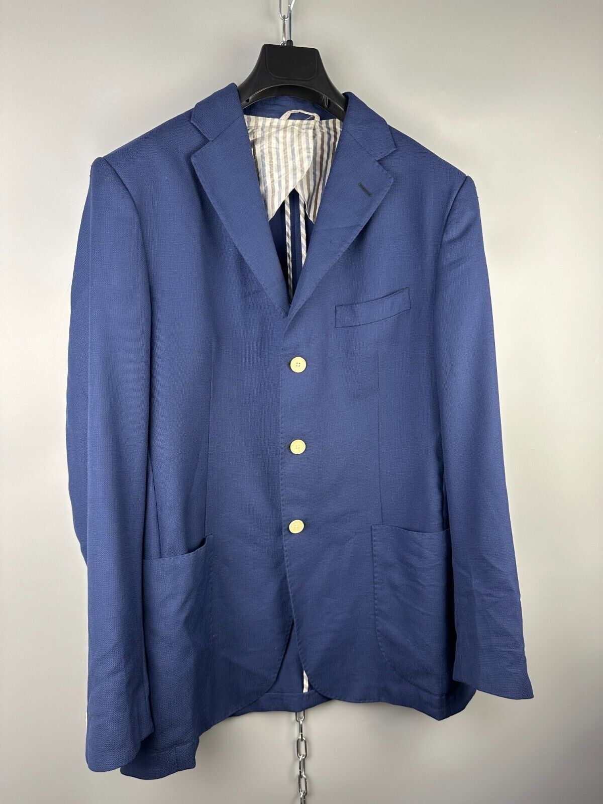 Boggi Boggi Luxury Wool Casual Sport Blazer Jacket Size 38L - 2 Thumbnail