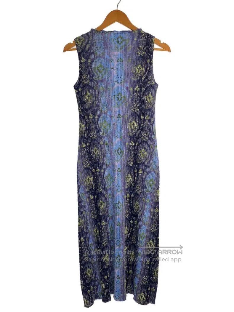 Issey Miyake Issey Miyake Blue Dress Size M / US 6-8 / IT 42-44 - 2 Thumbnail