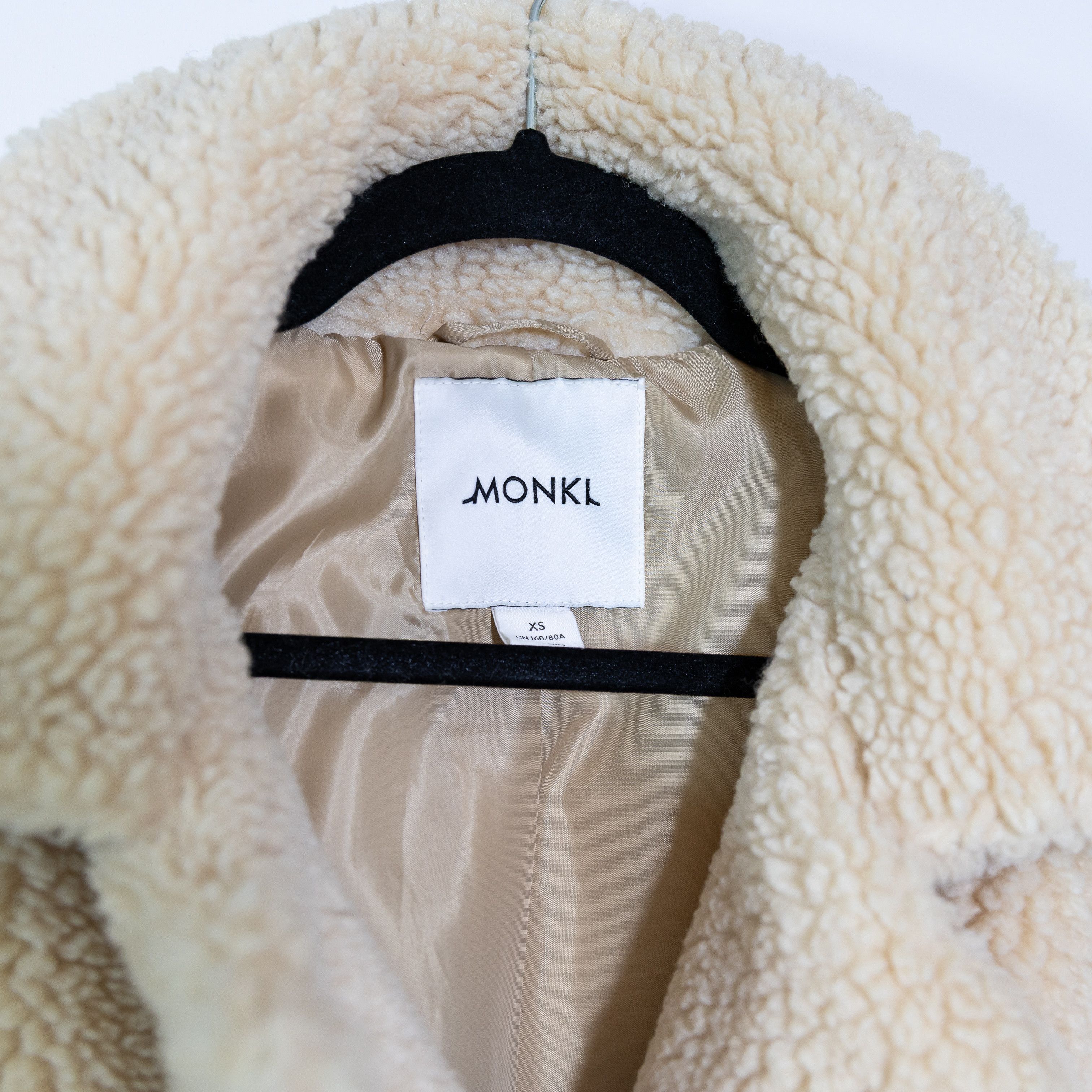 Other Monki Faux Vegan Fur Shearling Teddy Size XS / US 0-2 / IT 36-38 - 2 Thumbnail
