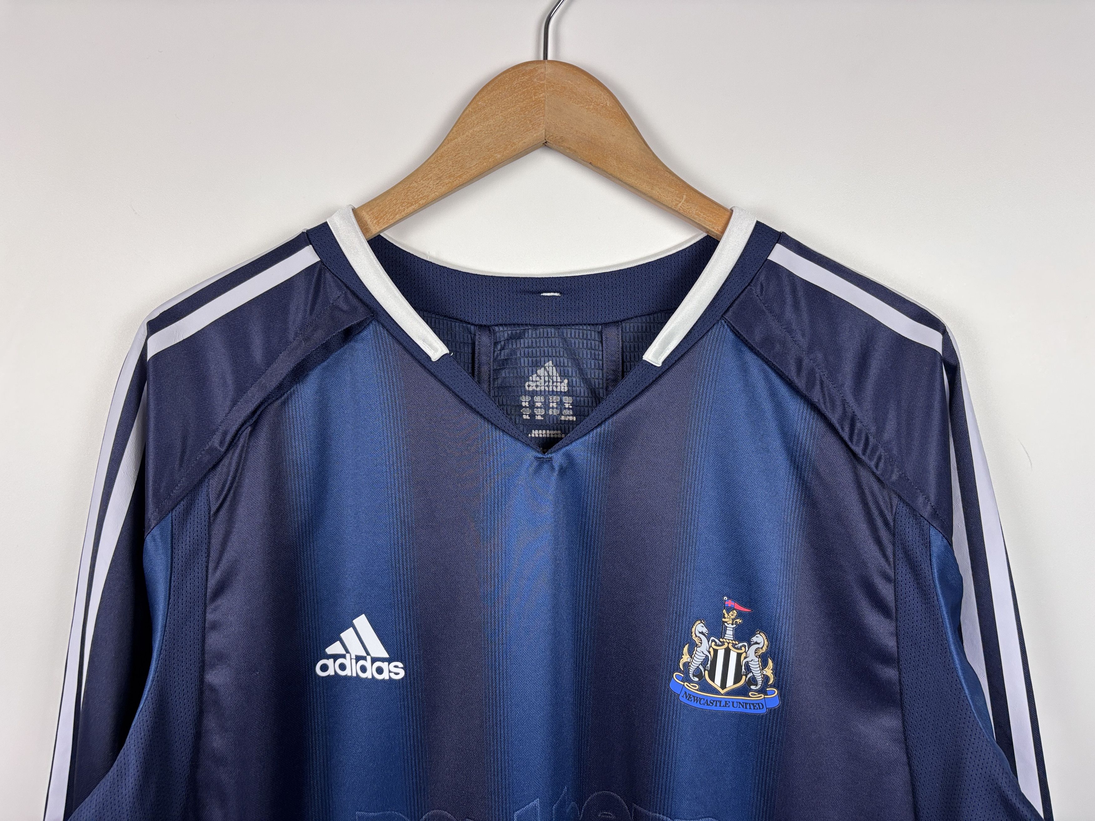 Adidas Newcastle United 2004-05 Football Long Sleeve Adidas Jersey Size US XXL / EU 58 / 5 - 2 Thumbnail