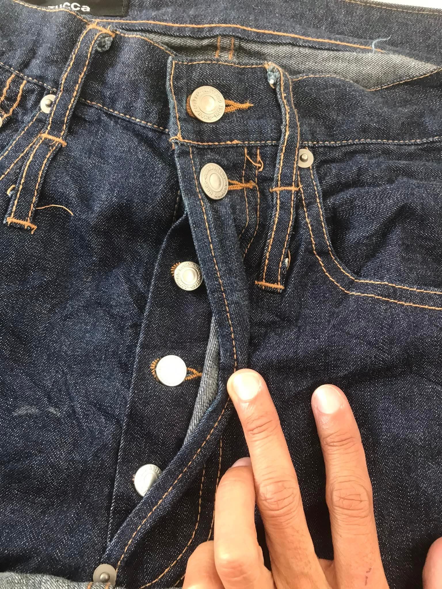 CABANE de ZUCCa Vintage Cabane De Zucca Redline Jeans, rare Size US 31 - 4 Thumbnail