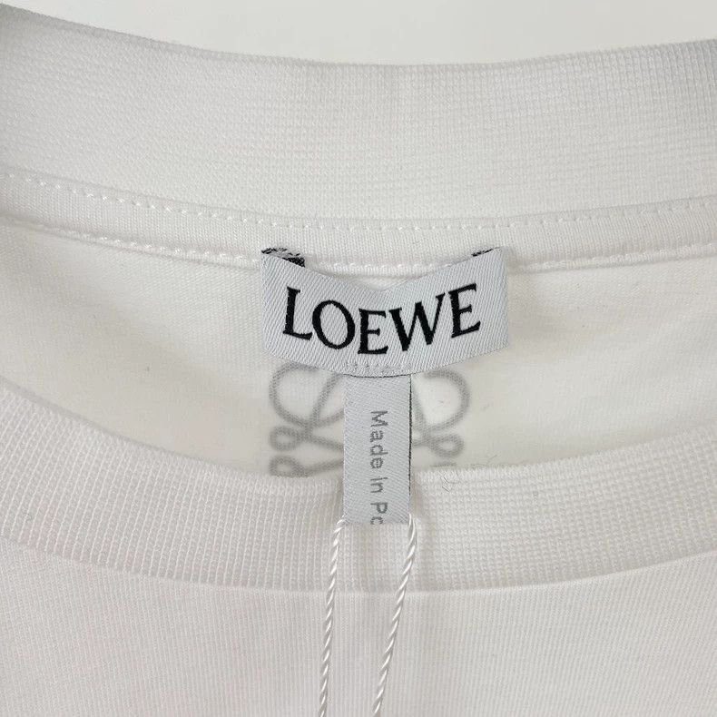 Loewe LOEWE White floral short sleeves Size XS / US 0-2 / IT 36-38 - 5 Thumbnail