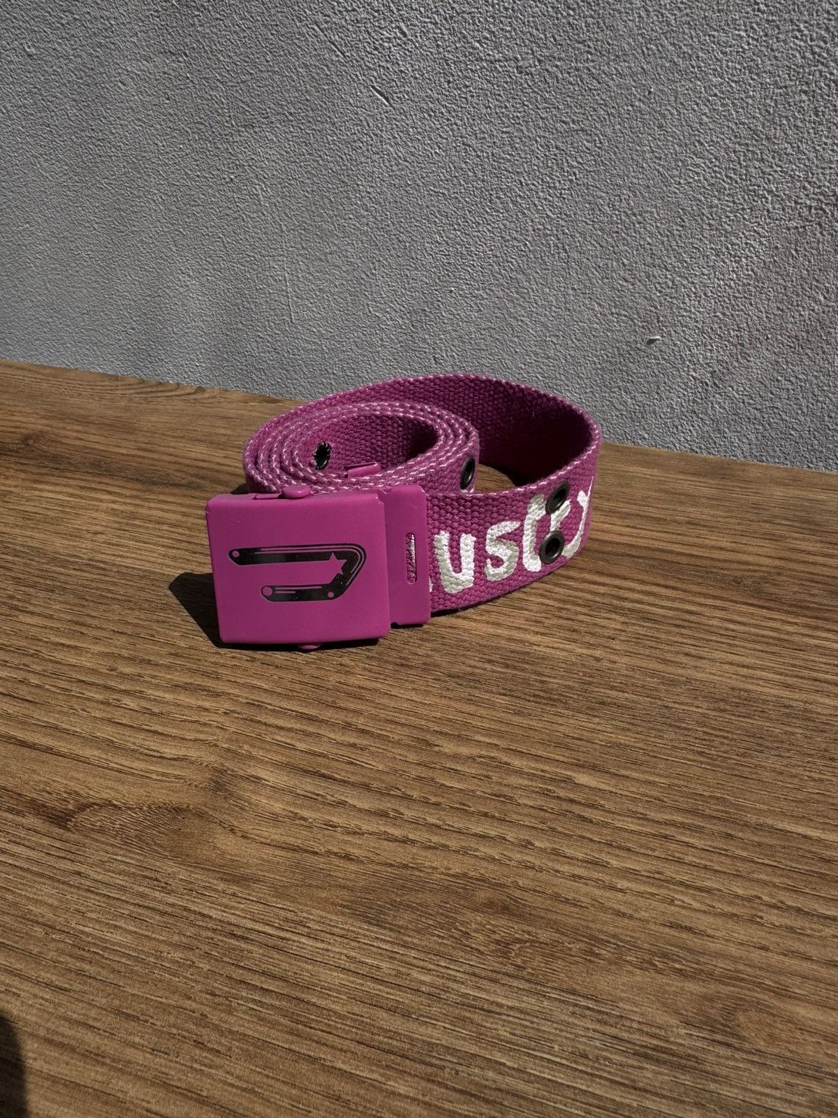 Diesel Diesel Industry 78 Pink Belt 100cm One Size Unisex Men Women Size ONE SIZE - 3 Thumbnail