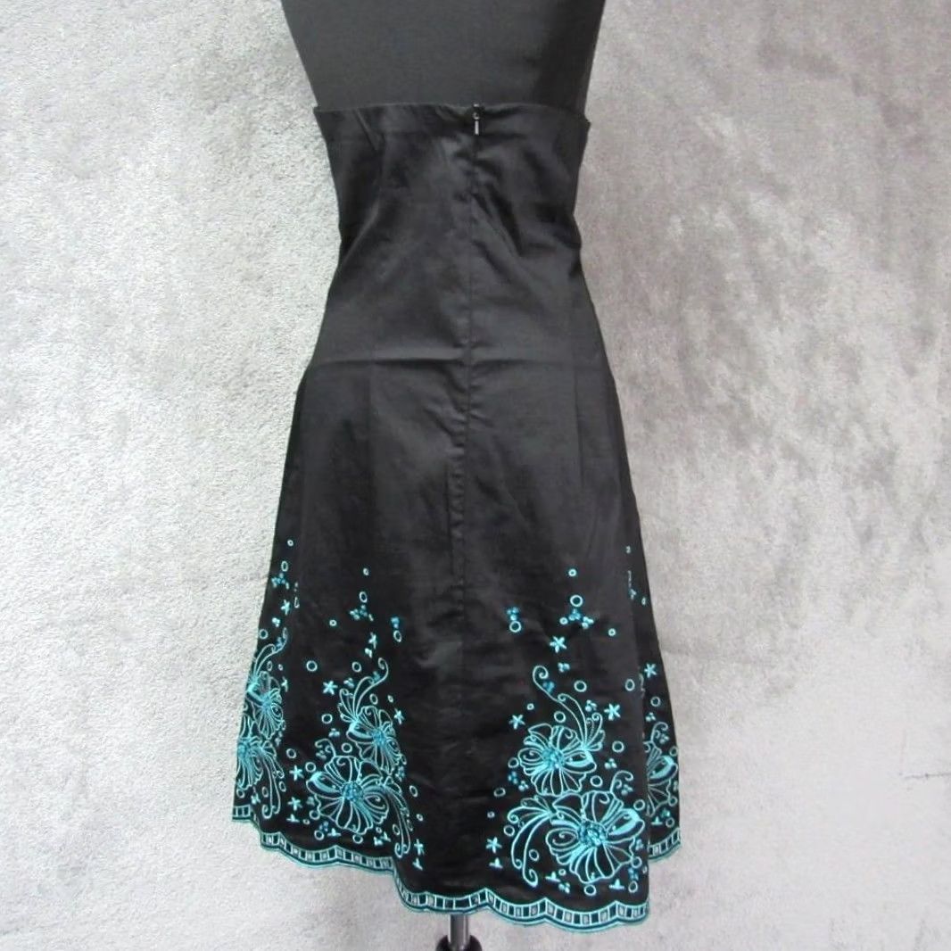 Vintage WOMENS JANE NORMAN EMBELISHED TRAPEZE DRESS SIZE 8 Size M / US 6-8 / IT 42-44 - 5 Thumbnail