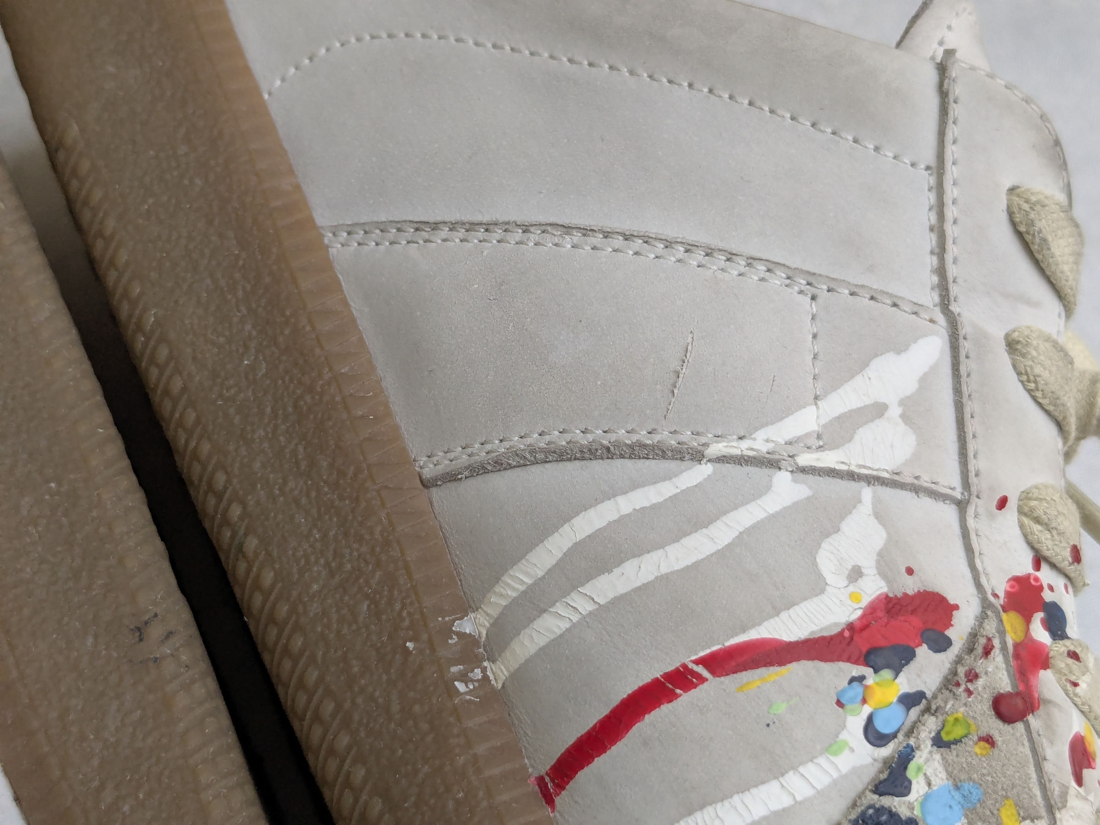 Maison Margiela maison margiela paint splatter gat replica 11.5 44.5 Size US 11.5 / EU 44-45 - 12 Thumbnail
