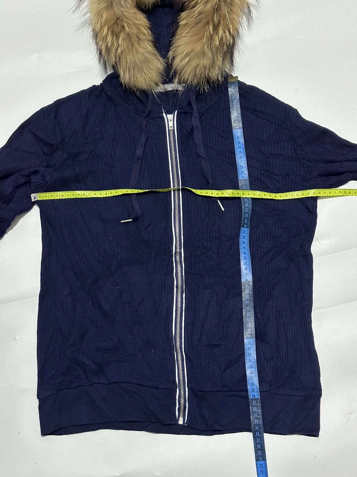 Hysteric Glamour × Japanese Brand × Le Grande Bleu (L.G.B.) Northblock-Fur Waffle Japanese Hoodie Size US M / EU 48-50 / 2 - 5 Thumbnail