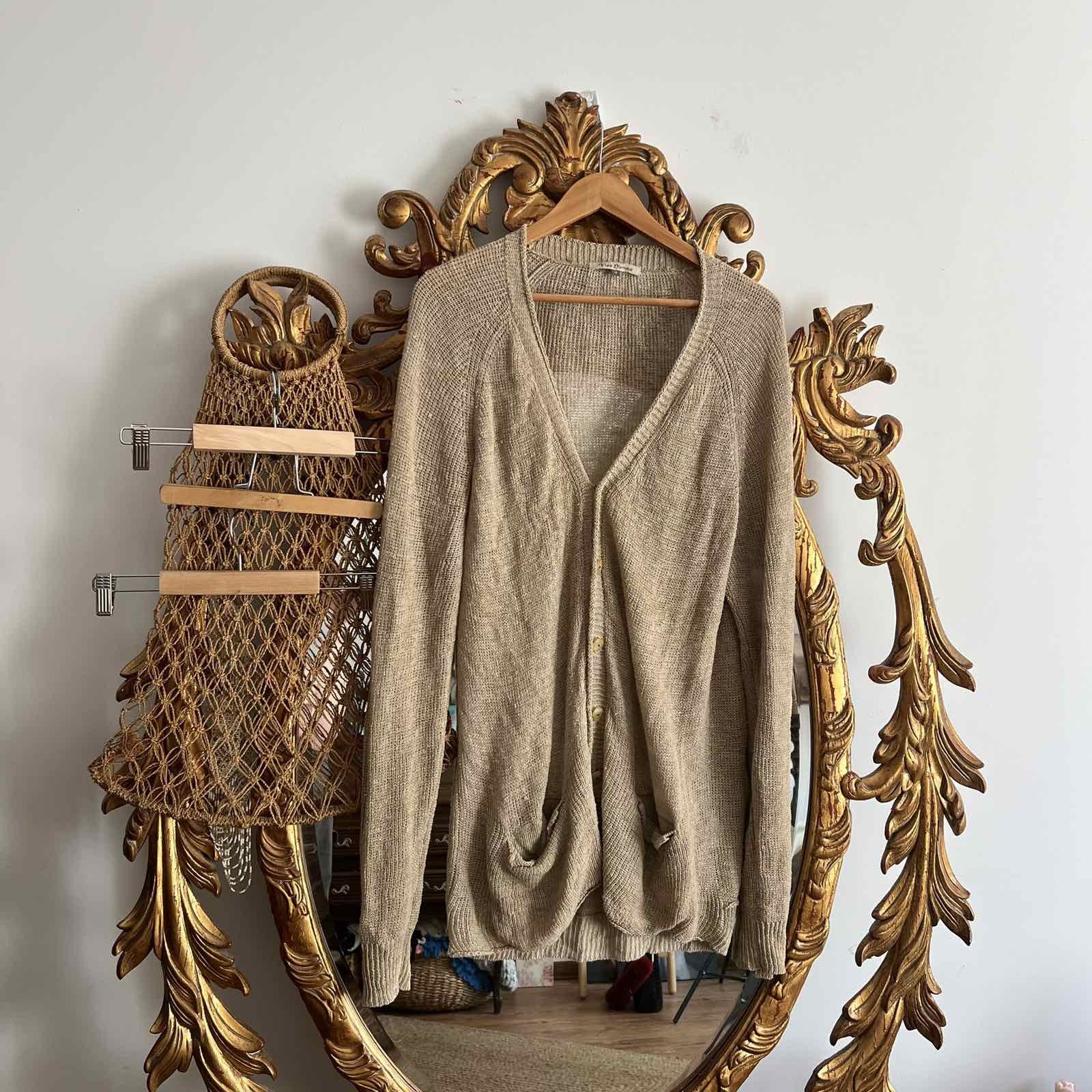 Japanese Brand × Vlas Blomme Vlas Blomme Kortrijk Cardigan Sz 3 Size US XL / EU 56 / 4 - 1 Thumbnail