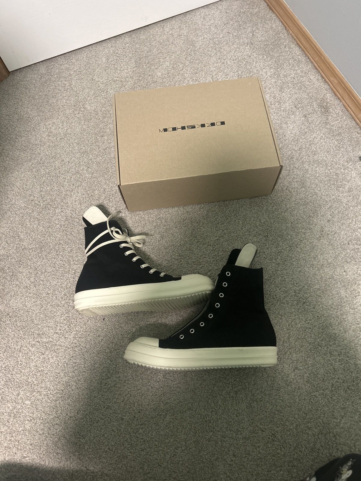 Rick Owens Rick Owen Hollywood hi-top Size US 11 / EU 44 - 6 Thumbnail