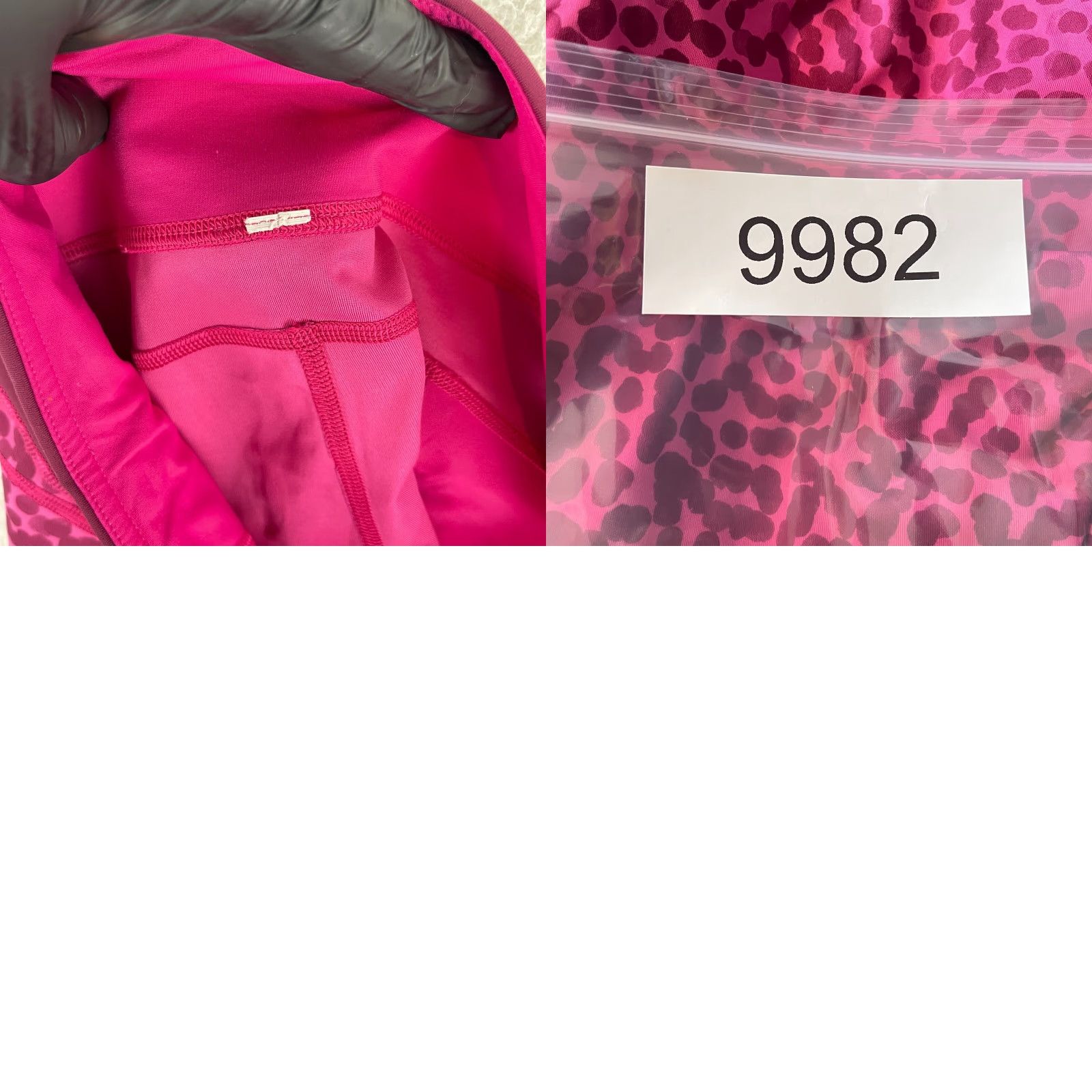 Lululemon Lululemon Speed Crop Leggings Womens Size 4 Spotted Magenta Cropped Play Athleisure Comfort Pockets Size S / US 4 / IT 40 - 10 Thumbnail