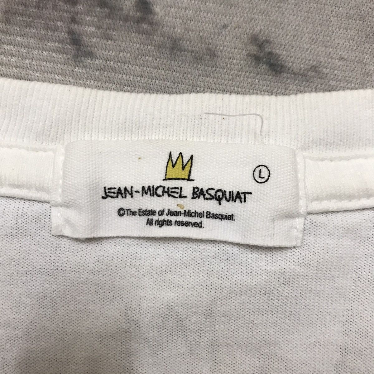 Jean-Michel Basquiat Vintage Jean Michel Basquiat Uniqlo Tshirt Size US M / EU 48-50 / 2 - 12 Thumbnail