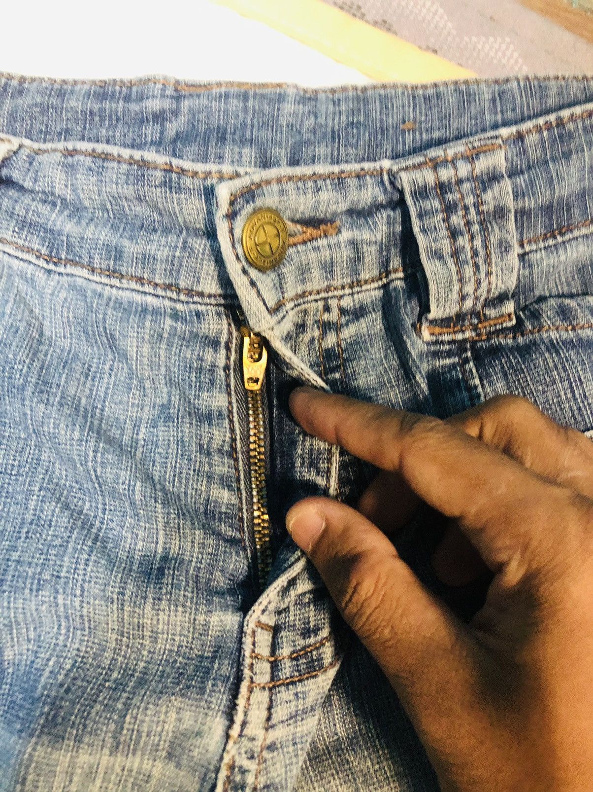 Japanese Brand Advantage Denim Jeans (10) Size 28" / US 6 / IT 42 - 8 Thumbnail