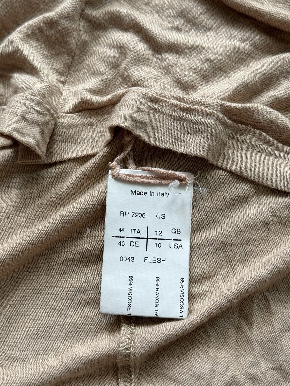 Rick Owens × Rick Owens Drkshdw Rick Owens S/S 2013 Island avant garde t-shirt Size US M / EU 48-50 / 2 - 6 Thumbnail