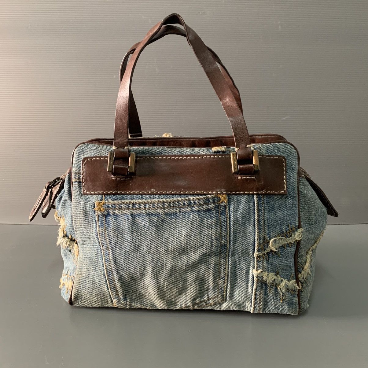 Dolce & Gabbana Dolce & Gabbana Denime Handbag Size ONE SIZE - 1 Thumbnail